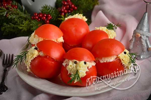 
			Фаршированные помидоры «Дед Мороз»		