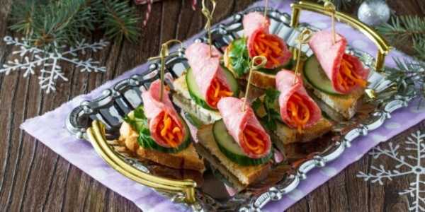 35 лучших бутербродов на Новый год — 2024