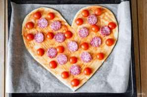 Пицца "Сердце"