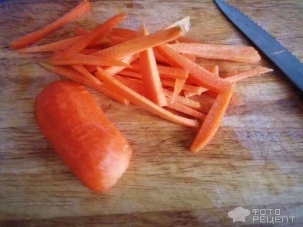 Рецепт: Ребрышки в духовке с картофелем - , луком и морковью